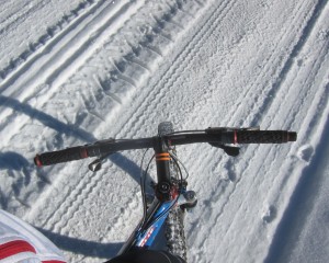 snowbiking
